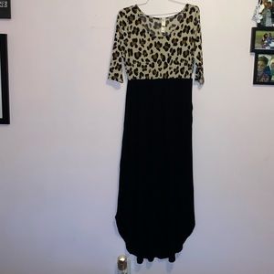 Leopard Maxi Dress